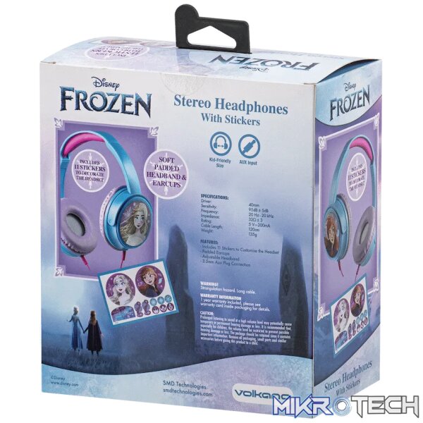 Frozen Auxiliary Headphones with Stickers - Image 7