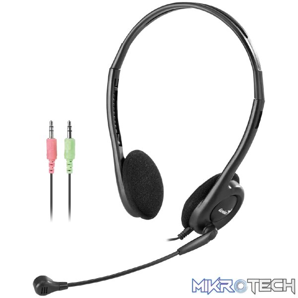 GENIUS HEADSET HS-200C BLACK GENIUS HEADSET HS-200C BLACK