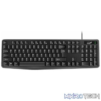 GENIUS USB KB-117 BLACK KEYBOARD