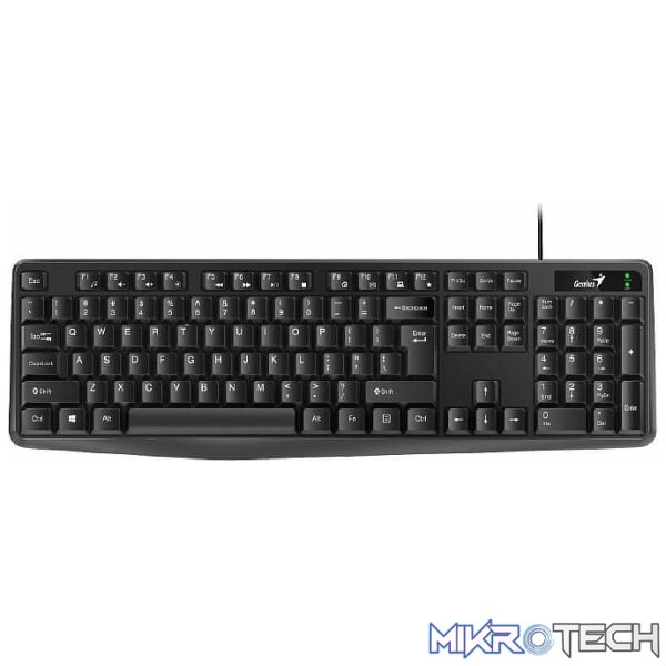 GENIUS USB KB-117 BLACK KEYBOARD GENIUS USB KB-117 BLACK KEYBOARD