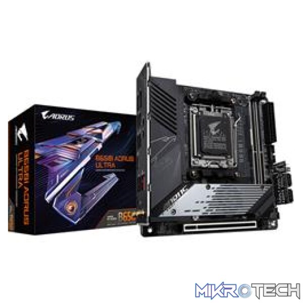 GIGABYTE B650I AORUS ULTRA AM5 AMD B650 Mini ITX Motherboard GIGABYTE B650I AORUS ULTRA AM5 AMD B650 Mini ITX Motherboard