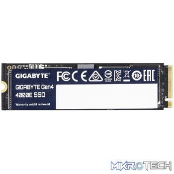 GIGABYTE Gen4 4000E. SSD capacity: 1 TB