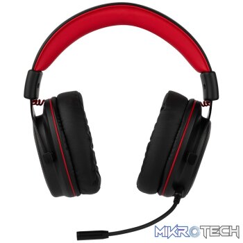 Gamer Zone  inch series Pro Gaming Headset - Black & Red