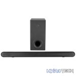Gibson Clarke Cambridge Series 2.1 160w Soundbar with Wireless Subwoofer - Black - Image 2