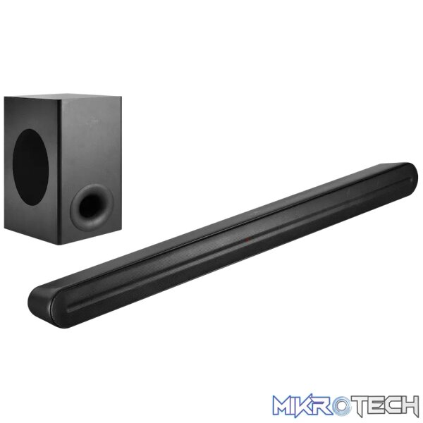 Gibson Clarke Cambridge Series 2.1 160w Soundbar with Wireless Subwoofer - Black Gibson Clarke Cambridge Series 2.1 160w Soundbar with Wireless Subwoofer - Black