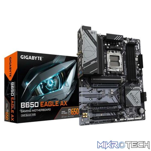 Gigabyte AMD B650 EAGLE AX ATX Motherboard Gigabyte AMD B650 EAGLE AX ATX Motherboard