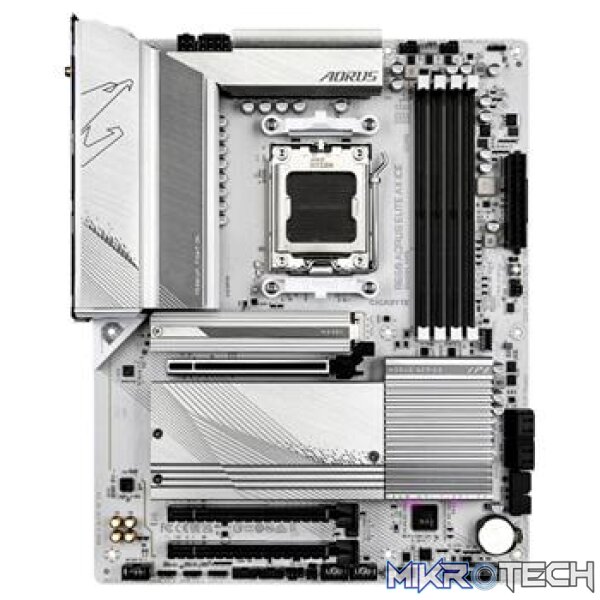 Gigabyte B650 AORUS ELITE AX ICE WiFi AMD B650 Ryzen Socket AM5 ATX Desktop Motherboard - Image 2