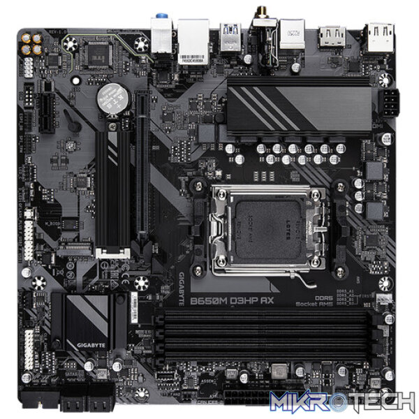 Gigabyte B650M D3HP AX AM5 Micro-ATX DDR5 Motherboard - Image 3