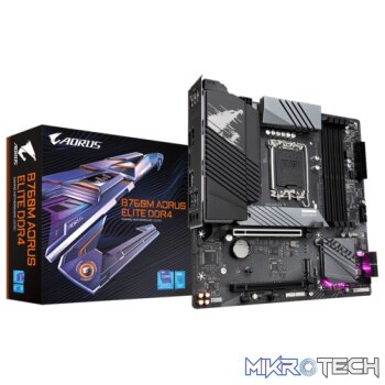 Gigabyte B760M AORUS ELITE AX DDR4 LGA 1700 micro-ATX Motherboard