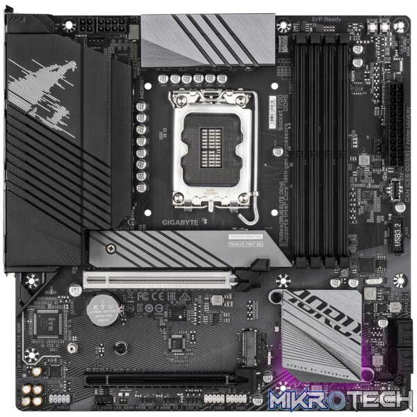 Gigabyte B760M AORUS ELITE LGA 1700 micro-ATX DDR5 Motherboard - Image 2
