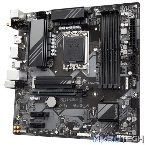 Gigabyte B760M DS3H AX LGA 1700 Micro-ATX DDR5 Motherboard - Image 3