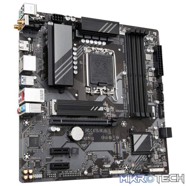 Gigabyte B760M DS3H AX LGA 1700 Micro-ATX DDR5 Motherboard - Image 4