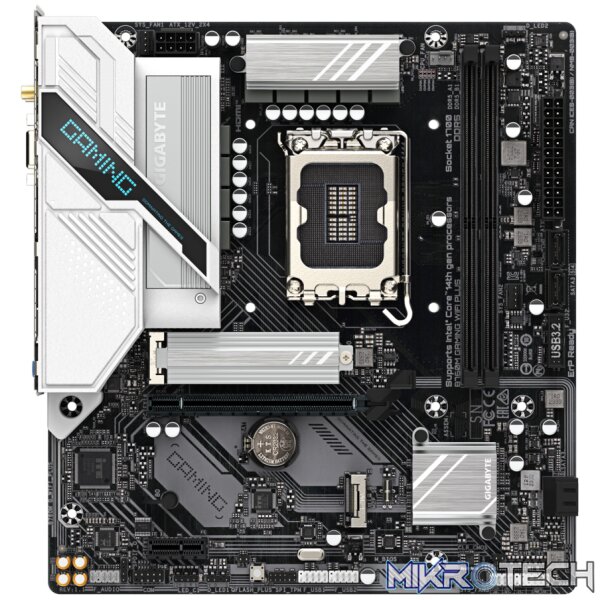 Gigabyte B760M GAMING WIFI PLUS Intel LGA 1700 Micro-ATX DDR5 Motherboard - Image 2