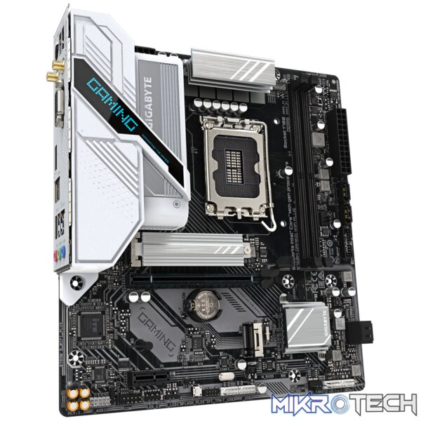 Gigabyte B760M GAMING WIFI PLUS Intel LGA 1700 Micro-ATX DDR5 Motherboard - Image 3