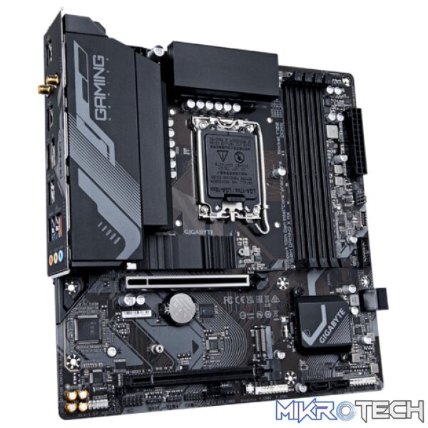 Gigabyte B760M GAMING X AX LGA 1700 Micro-ATX DDR5 Motherboard - Image 3