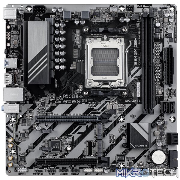Gigabyte B840M D2H AM5 Micro-ATX DDR5 Motherboard - Image 2