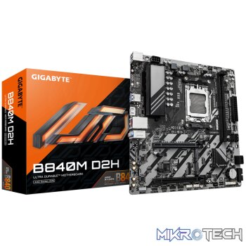 Gigabyte B840M D2H AM5 Micro?ATX DDR5 Motherboard