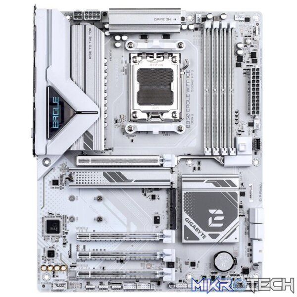 Gigabyte B850 EAGLE WIFI7 ICE AMD AM5 ATX Motherboard - Image 2