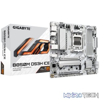 Gigabyte B850M DS3H ICE AM5 Micro?ATX DDR5 Motherboard