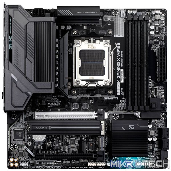 Gigabyte B850M Gaming X WIFI6E AMD B850 Ryzen Socket AM5 Micro ATX Motherboard - Image 2
