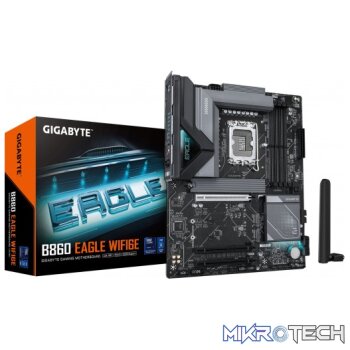 Gigabyte B860 EAGLE WiFi6E Intel ATX LGA1851 DDR5 Motherboard