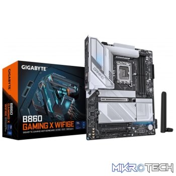 Gigabyte B860 GAMING X WIFI6E LGA 1851 ATX DDR5 Motherboard