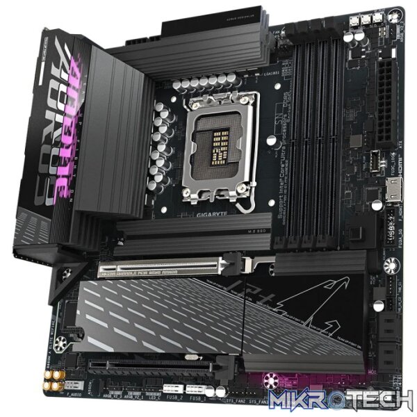 Gigabyte B860M AORUS ELITE WIFI6E LGA 1851 micro-ATX DDR5 Motherboard - Image 4