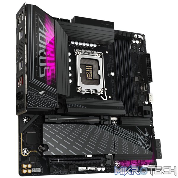 Gigabyte B860M AORUS PRO WiFi7 Intel LGA1851 Micro-ATX DDR5 Motherboard - Image 3