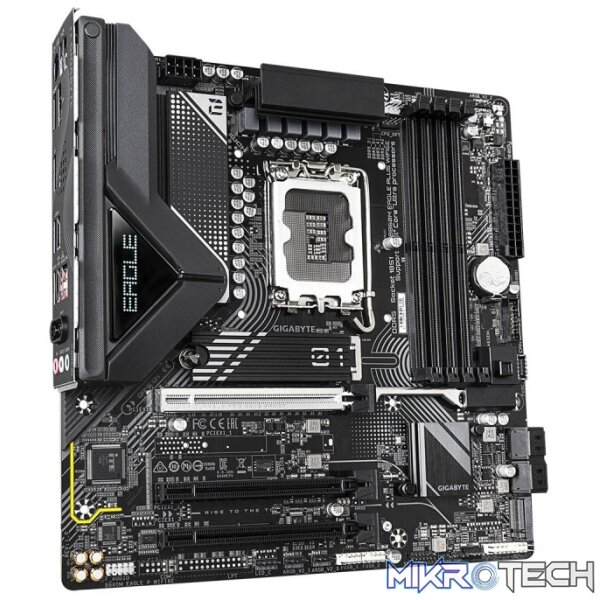 Gigabyte B860M EAGLE PLUS WIFI6E LGA 1851 mATX DDR5 Motherboard - Image 3