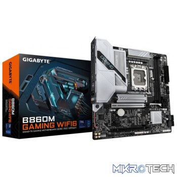 Gigabyte B860M GAMING WIFI6 Intel LGA1851 Micro-ATX DDR5 Motherboard