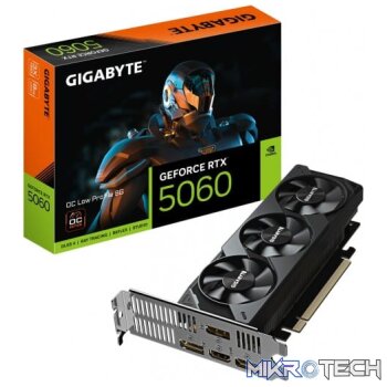 Gigabyte GeForce RTX 5060 OC Low Profile 8GB GDDR7 128-bit PCIe 5.0 Graphics Card