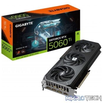 Gigabyte GeForce RTX 5060 Ti GAMING OC 8GB GDDR7 128-bit PCIe 5.0 Graphics Card