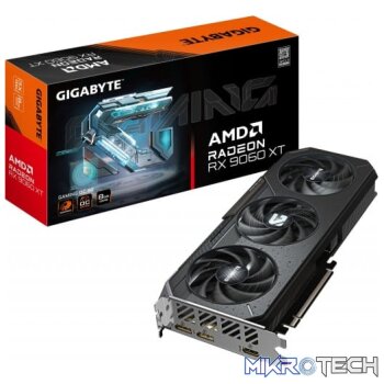 Gigabyte Radeon RX 9060 XT 8GB GAMING OC GDDR6 128-Bit PCIe 5.0 Graphics Card
