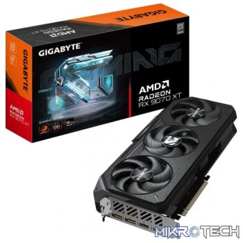 Gigabyte Radeon RX 9070 XT GAMING OC 16GB GDDR6 256-Bit PCIe 5.0 Graphics Card