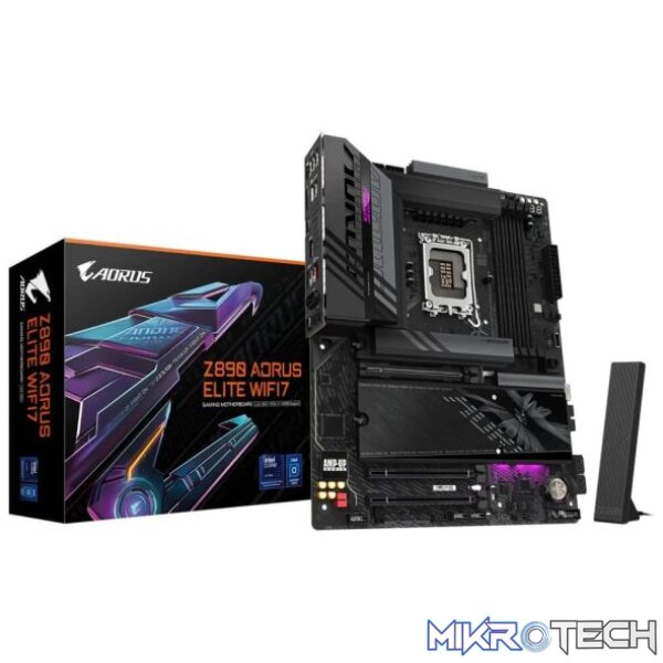 Gigabyte Z890 AORUS ELITE WIFI7 LGA 1851 ATX DDR5 Motherboard Gigabyte Z890 AORUS ELITE WIFI7 LGA 1851 ATX DDR5 Motherboard