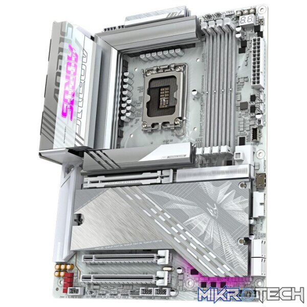 Gigabyte Z890 AORUS ELITE X ICE Intel LGA1851 ATX Motherboard - Image 3