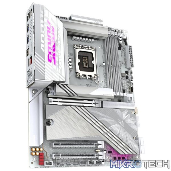 Gigabyte Z890 AORUS ELITE X ICE Intel LGA1851 ATX Motherboard - Image 4