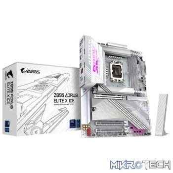 Gigabyte Z890 AORUS ELITE X ICE Intel LGA1851 ATX Motherboard