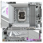 Gigabyte Z890M AORUS ELITE WIFI7 ICE Intel LGA 1851 Micro-ATX Motherboard - Image 2