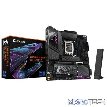 Gigabyte Z890M AORUS ELITE WIFI7 Intel LGA 1851 Micro-ATX Motherboard