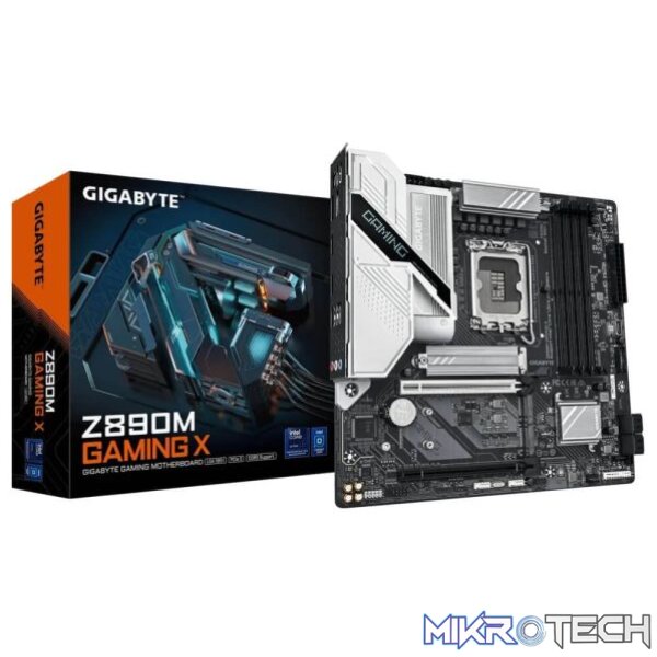 Gigabyte Z890M GAMING X LGA 1851 micro-ATX DDR5 Motherboard Gigabyte Z890M GAMING X LGA 1851 micro-ATX DDR5 Motherboard
