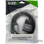 Gizzu Full HD HDMI to VGA Cable (1.8m) - Black - Image 2