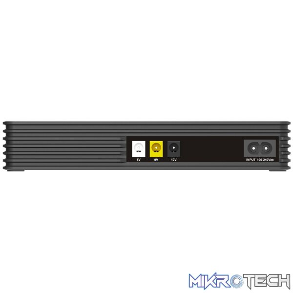 Gizzu SURF Simple 18W 55Wh LiFePO4 MINI DC UPS - Black - Image 3