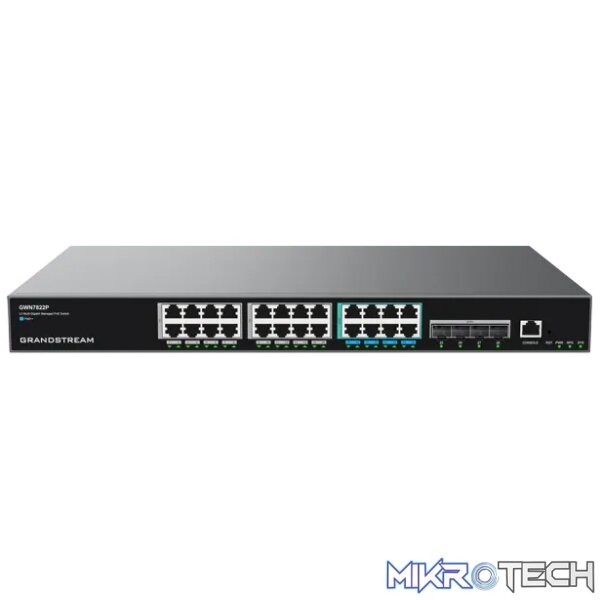 Grandstream Enterprise L3 8 port Managed 2.5GbE PoE++ Switch 240W | GWN7822P - Image 2