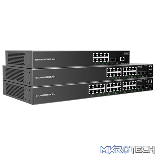 Grandstream Enterprise L3 8 port Managed 2.5GbE PoE++ Switch 240W | GWN7822P - Image 4