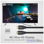 HD210 8K Ultra HD V2.1 Male to Male HDMI 1.5m Cable - Image 3
