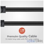 HD210 8K Ultra HD V2.1 Male to Male HDMI 1.5m Cable - Image 5