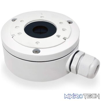 HIKVISION JUNCTION BOX, ALUMINUM ALLOY, WHITE
