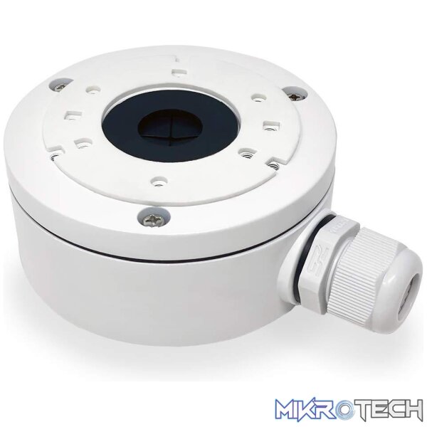HIKVISION JUNCTION BOX, ALUMINUM ALLOY, WHITE HIKVISION JUNCTION BOX, ALUMINUM ALLOY, WHITE