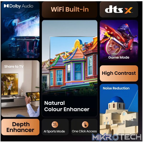 HISENSE LEDN40A4Q HD 60hz SMART TV - Image 2